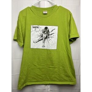 Very Rare Supreme Akira Collab Lime Green YAMAGATAAA!!! Shirt Medium